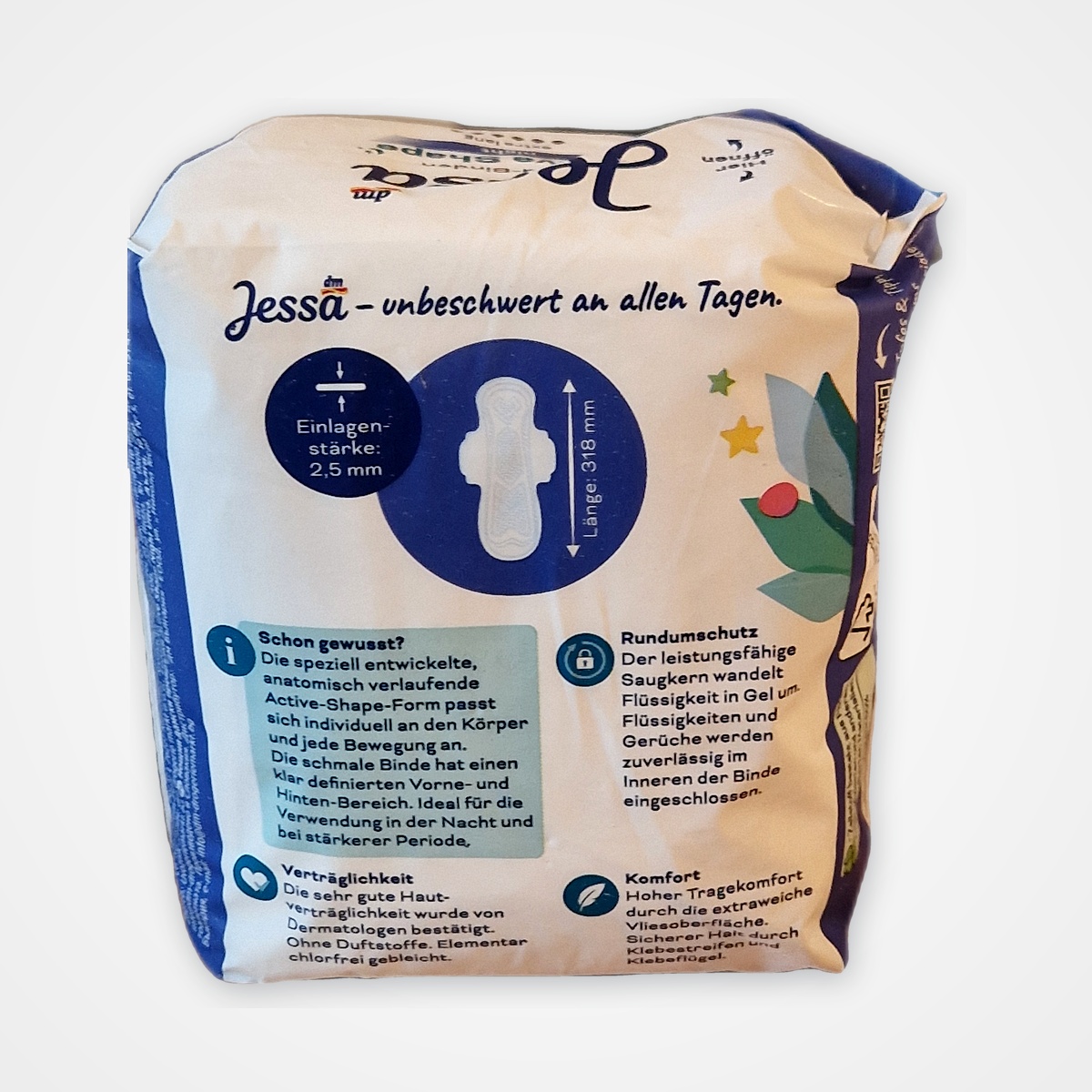 Serviettes Hygiéniques Ultra Nuit Active Shape - Jessa (Paquet de 10)