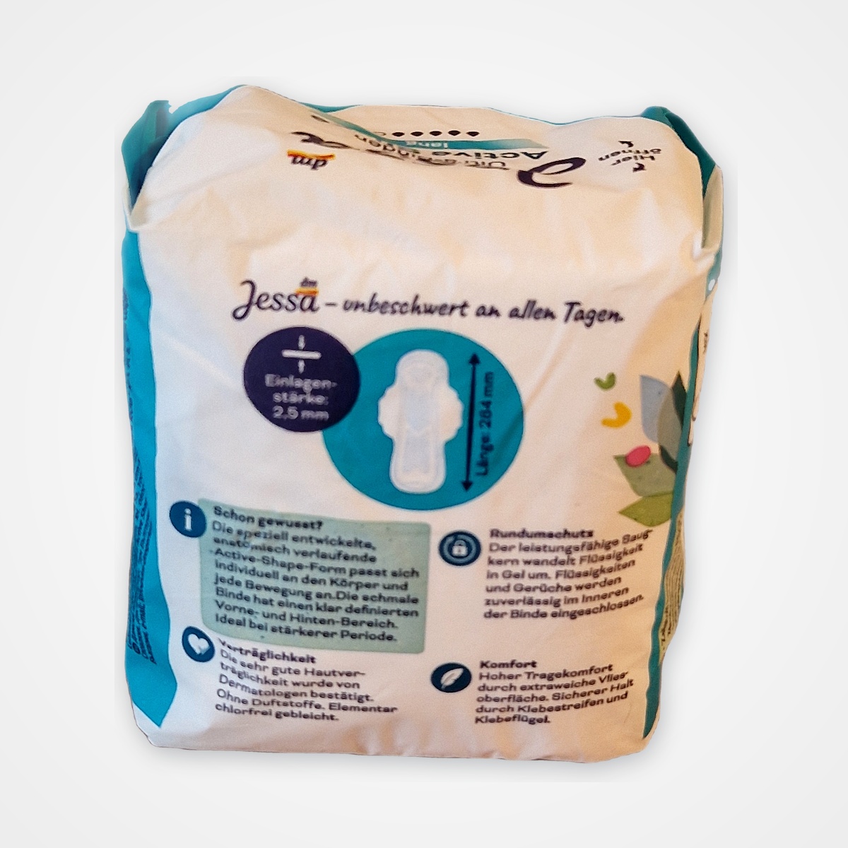 Serviettes Hygiéniques Ultra Longues Active Shape - Jessa (Paquet de 12)