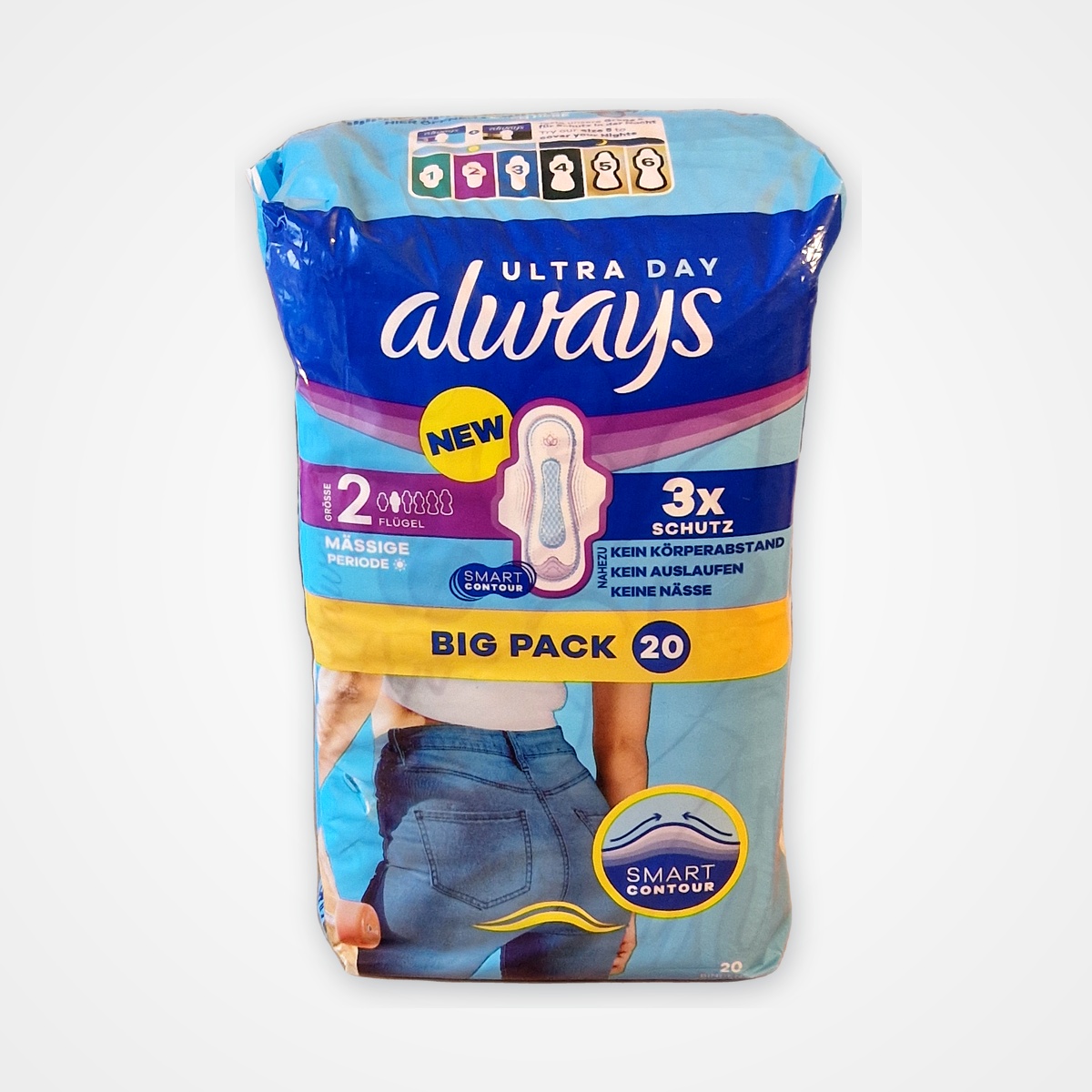 Serviettes Hygiéniques Ultra Jour Normal - Always (Grand Format 20 pcs)