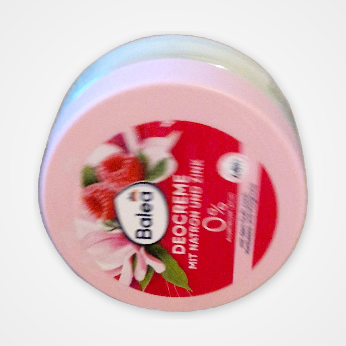 Crème Déodorante Bicarbonate & Zinc Framboise & Magnolia - Balea (Pot 50 ml)