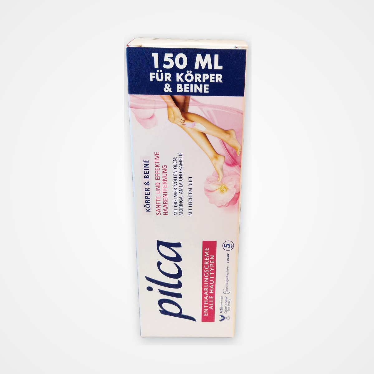 Crème Dépilatoire Douce Corps & Jambes - Pilca (Tube 150 ml)