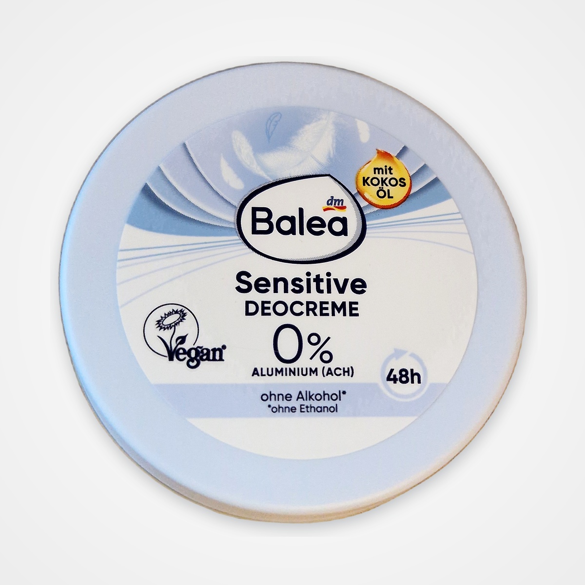 Crème Déodorante Sensitive Huile de Coco - Balea (Pot 50 ml)