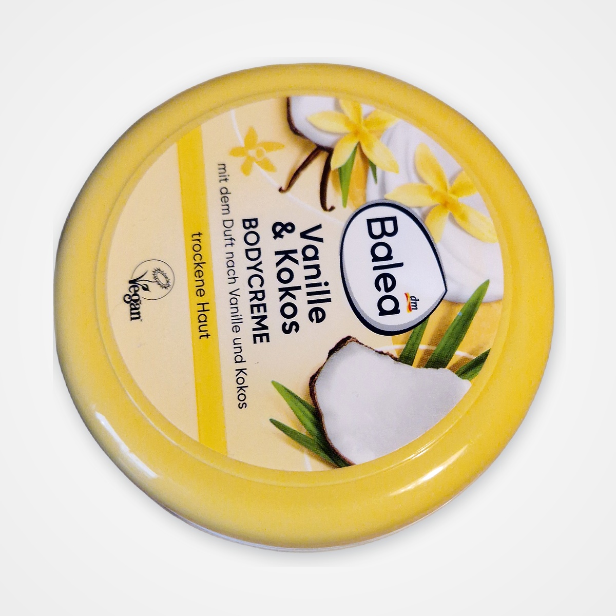 Crème Corps Hydratante Vanille & Noix de Coco - Balea (Grand Pot 500 ml)